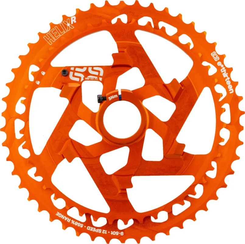 e-thirteen Helix R Ritzel-Cluster für Helix R 12-fach Kassette - naranja | 42-50 Nur Heute