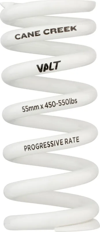 Cane Creek Progressive Stahlfeder VALT Lightweight für 50 - 57 mm Hub - weiß | 500 lbs Jetzt Kaufen