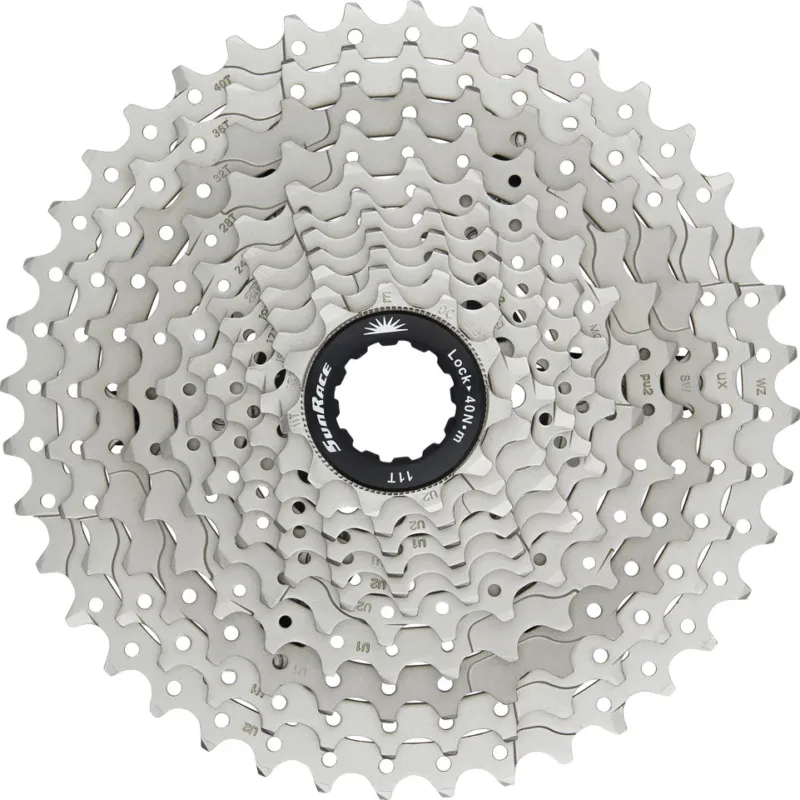 SunRace CSMS8 11-fach Kassette - metallic silver | 11-40 Expressversand