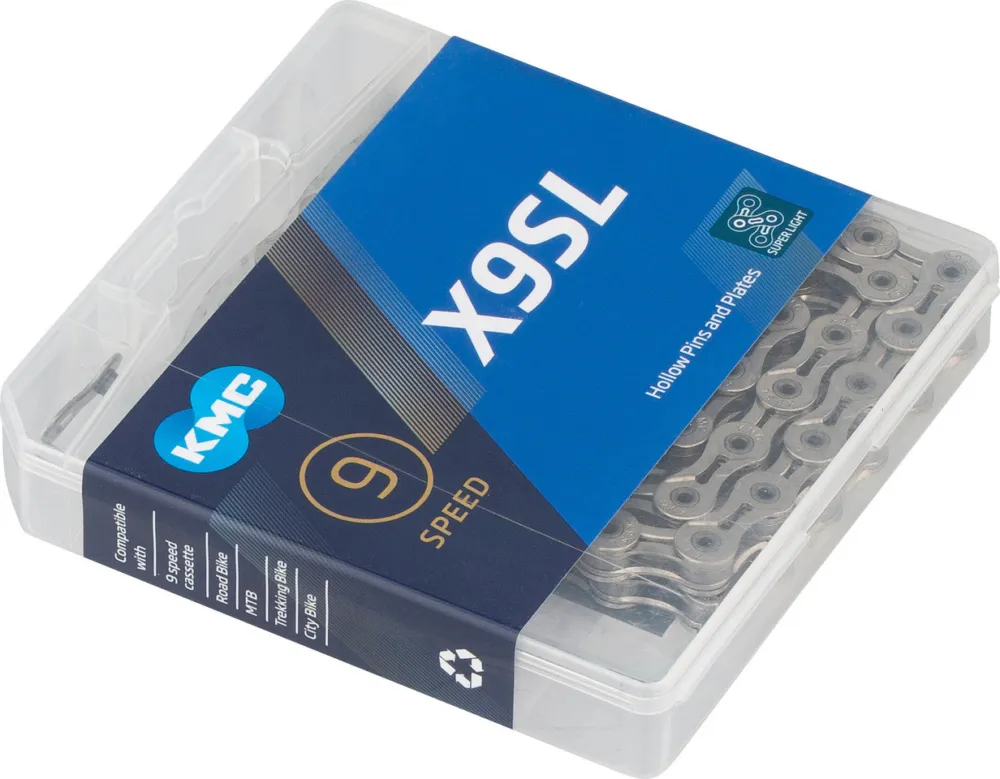 KMC X9SL Kette 9-fach - silver | 114 Direkt Vom Hersteller