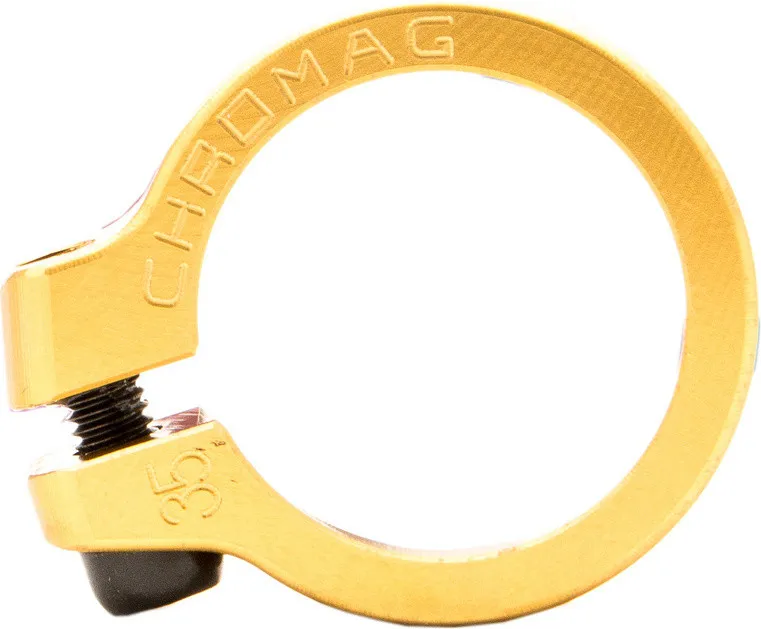 Chromag NQR Sattelklemme - gold | 35,0 mm Garantierte Lieferung