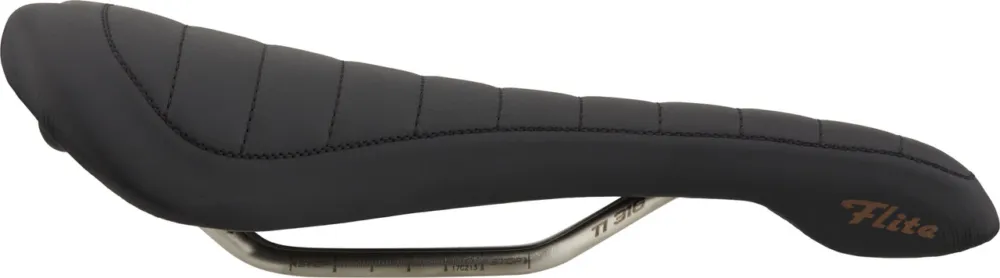 Neue Ware Selle Italia Milano Flite Sattel - schwarz | 280 mm | 146 mm