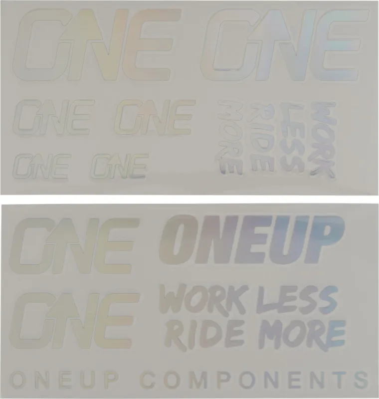 OneUp Components Decal Kit Aufklebersatz - oil slick Preiswert
