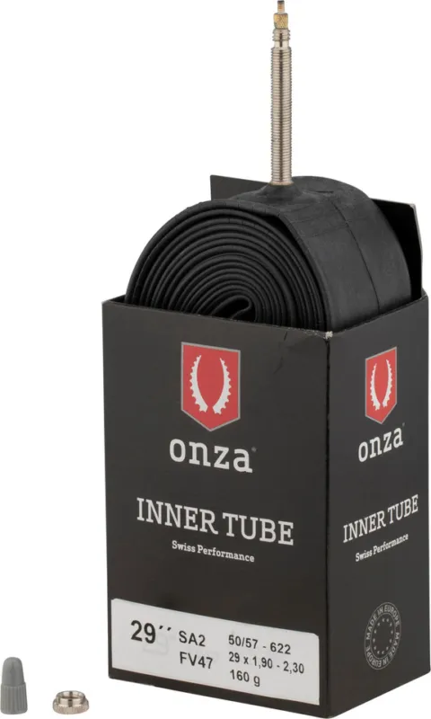 Abverkauf Onza Schlauch SA2 für 29" - schwarz | 50-622 bis 57-622 | SV | 29 x 1,9-2,3 SV 47 mm | 47 mm