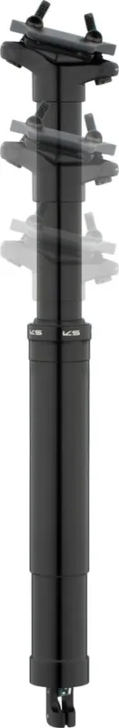 Kind Shock RAGE-i 125 mm Sattelstütze - black | 0 mm | 392 mm | 34,9 mm | Southpaw 22,2 mm/traditional Top-Preis