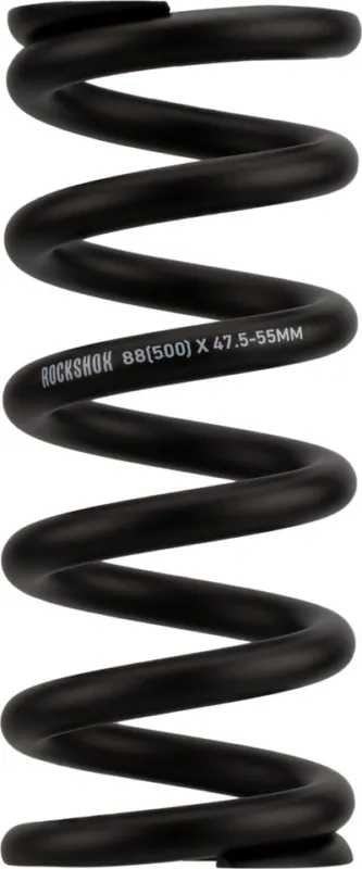Aktuell RockShox SPRING, METRIC COIL, LENGTH 134MM, SPRING TRAVEL (47.5-55MM) - black | 450 lbs\\/inch