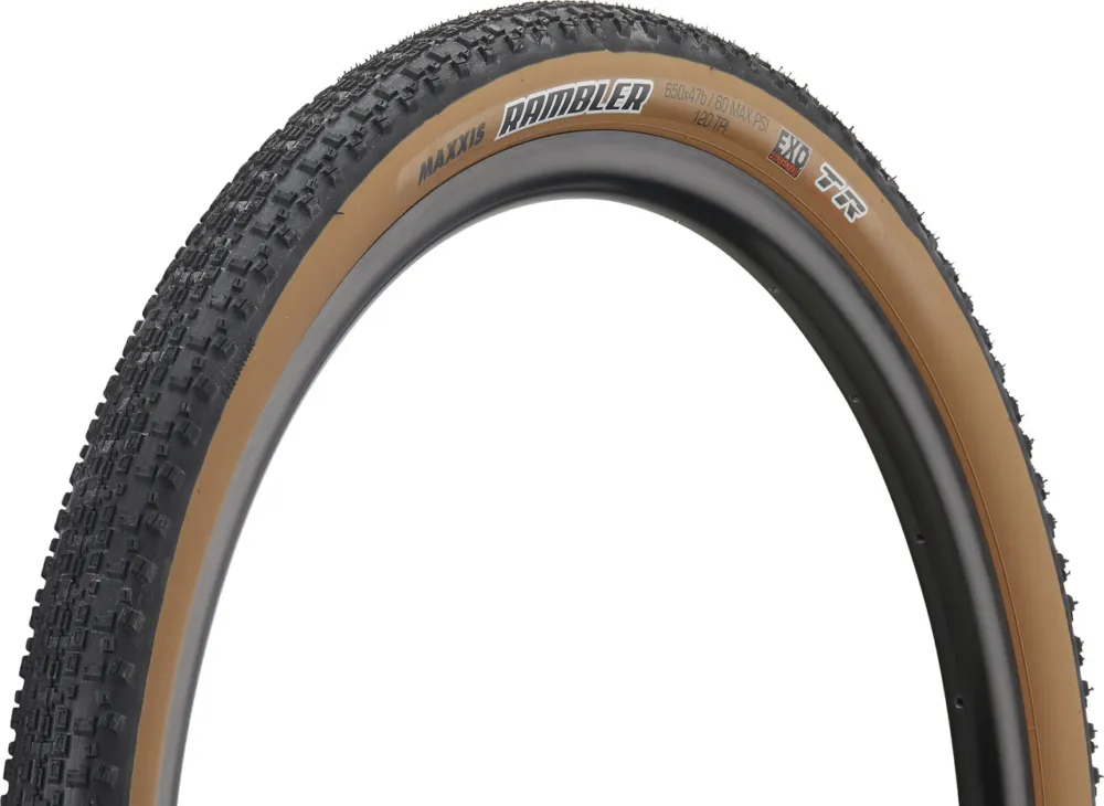 Aktuell Maxxis Rambler Dual EXO TR 27,5" Faltreifen - schwarz-tanwall | 27.5 " | 47 mm | 47-584 | 1.75 "