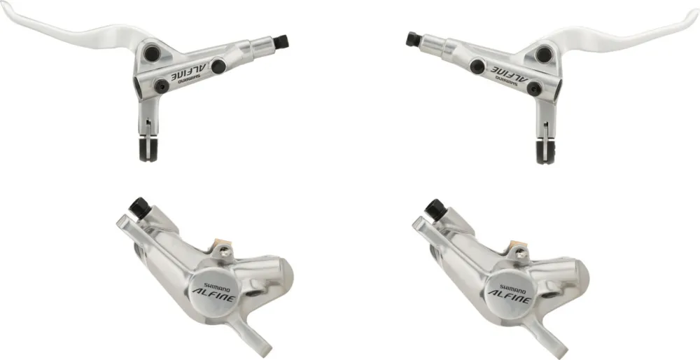 Meistverkauft Shimano Alfine v+h Set Scheibenbremse BR-S7000 J-Kit - silber | Set | links\\/rechts (seitenspezifisch )