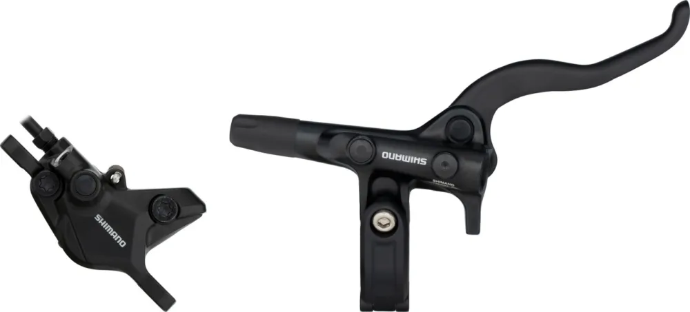 Shimano BR-MT410 + BL-M4100 Scheibenbremse J-Kit - schwarz | Hinterrad | rechts (seitenspezifisch ) Nur Heute