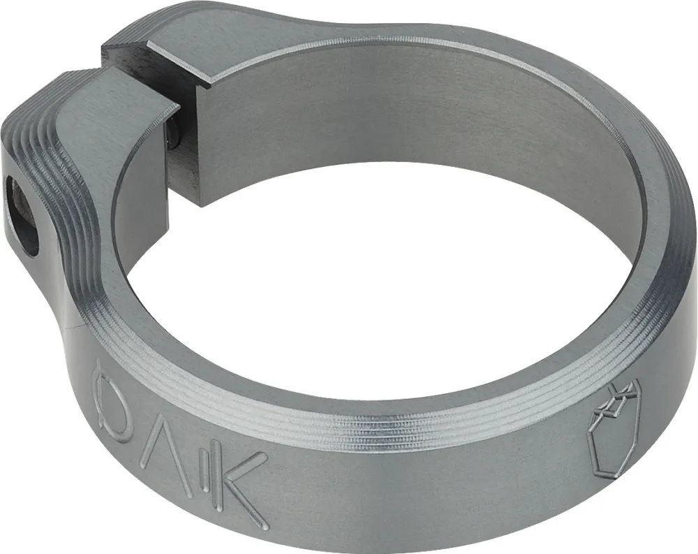 OAK Components Orbit Sattelklemme - lunar grey | 38,5 mm Super-Preis