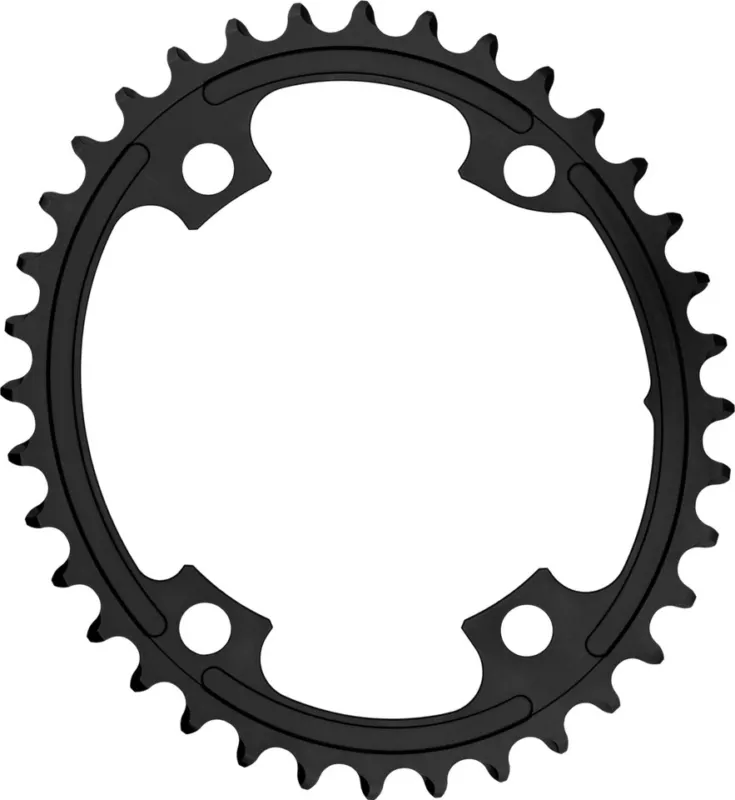 Kostenloser Versand absoluteBLACK Oval Road 110/4 Kettenblatt für Shimano Dura-Ace R9100 / Ultegra R8000 - black | 36 Z