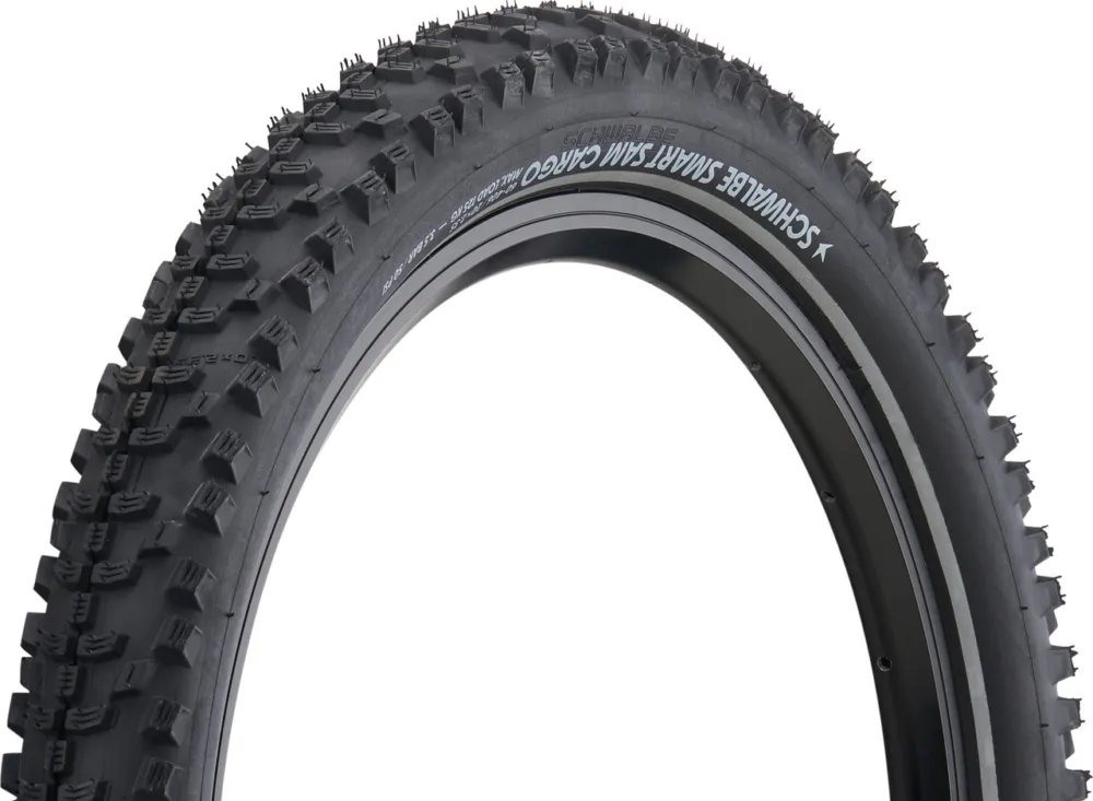 Ausverkauf Schwalbe Smart Sam Cargo Performance ADDIX E 20" Drahtreifen - schwarz-reflex | 60 mm | 2.35 " | 20 " | 60-406
