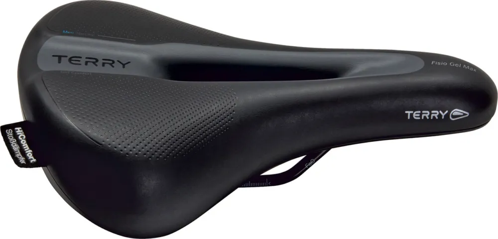 Terry Fisio Flex Gel Max Men Sattel - black Beliebt
