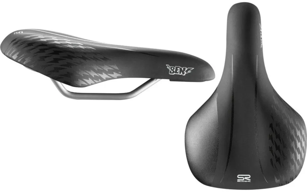 Selle Royal Fahrradsattel Ben Junior, Schwarz Letzte Chance