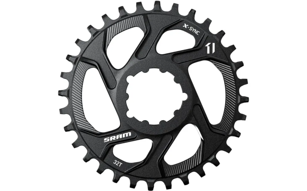Zertifiziert SRAM Kettenblatt MTB X-Sync Direct Mount Stahl - 30 Zähne - 3 mm Offset