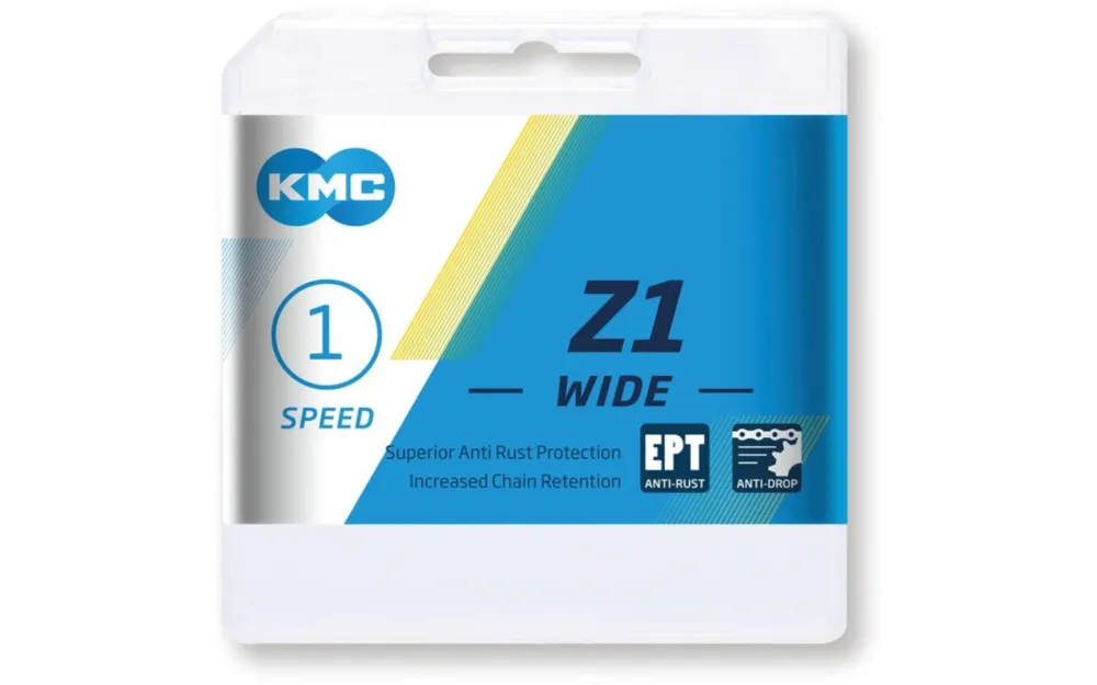 Kette KMC Z1 Wide EPT LongLife 1/2" x 1/8", 112 Glieder, 8,6mm Echt