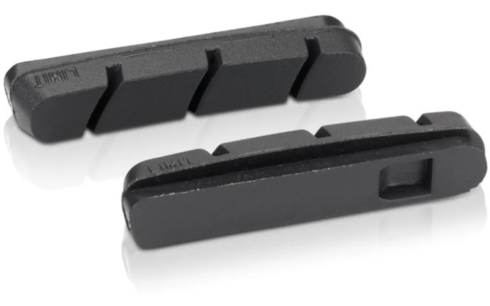 XLC Ersatzbremsgummi BS-X15 4er Set, für Alufelgen, Campagnolo Type Nur Heute