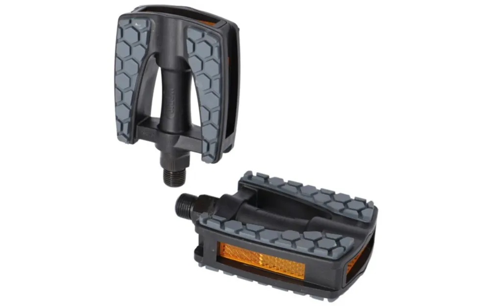 Preiswert XLC Kinder-/Jugendpedal PD-C16 schwarz/grau, 9/16", Reflektor