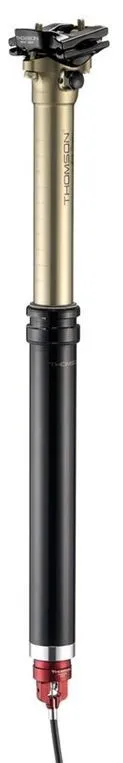 Sattelstütze Thomson Covert Dropper Ø 31,6mm, 400mm, schwarz, 592g,Hub 125mm Versand Am Gleichen Tag