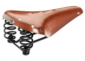 Sattel Brooks Flyer S Classic Line honig,B 396,Damen,242x176x86mm,800g Preis Gesenkt