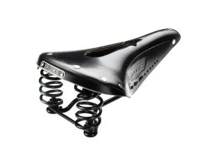 Sattel Brooks Flyer Imperial Line schwarz,B 396,Herren,275x166x105mm,860g Kostenloser Versand