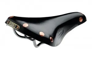 Neu Sattel Brooks Finesse Titan Special Line schwarz,B 381,Damen,242x176x63mm,370g
