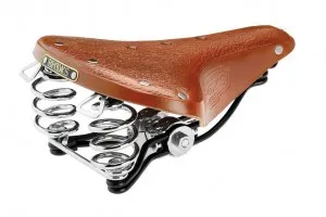 Sattel Brooks B66 Unique Line honig,B 281,Herren,260x205x101mm,1050g Gratis Versand
