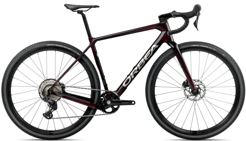 Finale Aktion Orbea Terra M30 Team 1X - 28 Zoll - Diamant - Wine Red Carbon View (Gloss) - Größe XXL