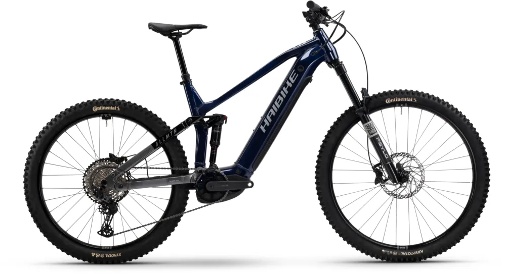 Haibike Allmtn 6 - 800 Wh - 29 - 27,5 Zoll - Fully - ocean black/grey glänzend - Größe M Mega-Angebot