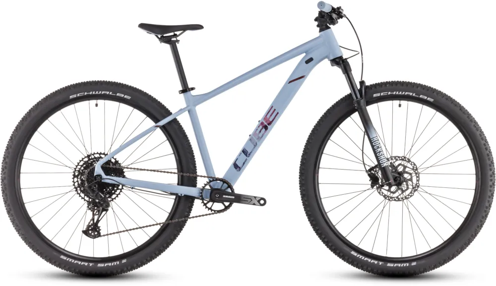 Must-Have Cube Attention SLX - 29 Zoll - Diamant - pigeonblue´n´rubyred - Größe XL