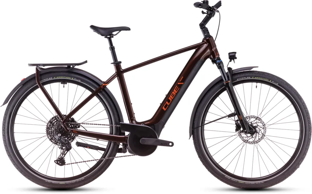 Cube Touring Hybrid Pro 625 - 625 Wh - 28 Zoll - Diamant - cinnamon´n´orange - Größe 54 CM Heißes Angebot