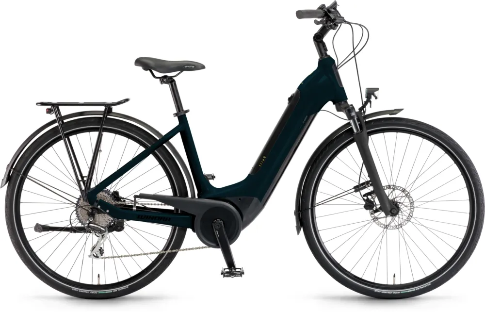 Direkt Vom Hersteller Winora Tria 8 - 400 Wh - 28 Zoll - Tiefeinsteiger - Deepsea - Größe 61 CM