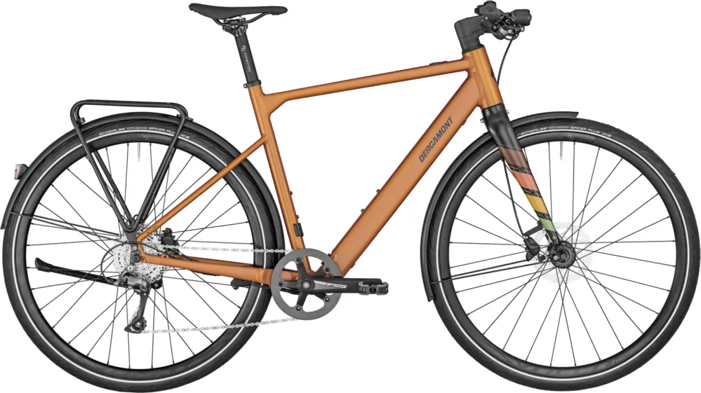 Bergamont E-Sweep Sport - 250 Wh - 28 Zoll - Diamant - matt rusty orange - Größe 55 CM Sonderaktion