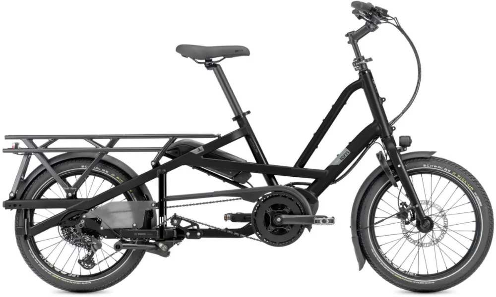 Tern Quick Haul Long D9 - 500 Wh - 20 Zoll - Longtail - Satin Black/Grey - Größe One Size Kracherpreis