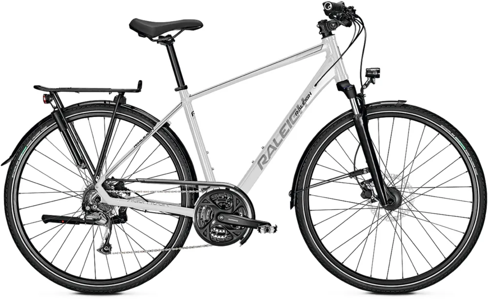 Raleigh Rushhour 1.0 - 28 Zoll - Diamant - lightgrey glossy - Größe 50 CM Markenprodukt
