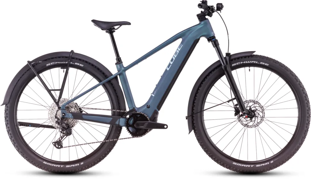 Cube Reaction Hybrid Pro 800 Allroad - 800 Wh - 27,5 Zoll - Diamant - smaragdgrey´n´prism - Größe S Neue Ware