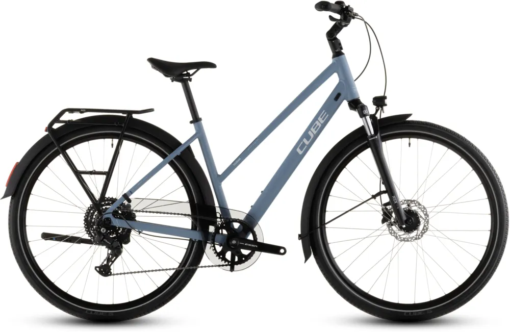 Cube Touring ONE - 28 Zoll - Trapez - 2026 - bluebird´n´grey - Größe 54 CM Meistverkauft