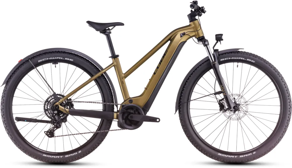 Begrenztes Angebot Cube Reaction Hybrid Performance 500 Allroad - 500 Wh - 29 Zoll - Trapez - goldenlime´n´black - Größe L