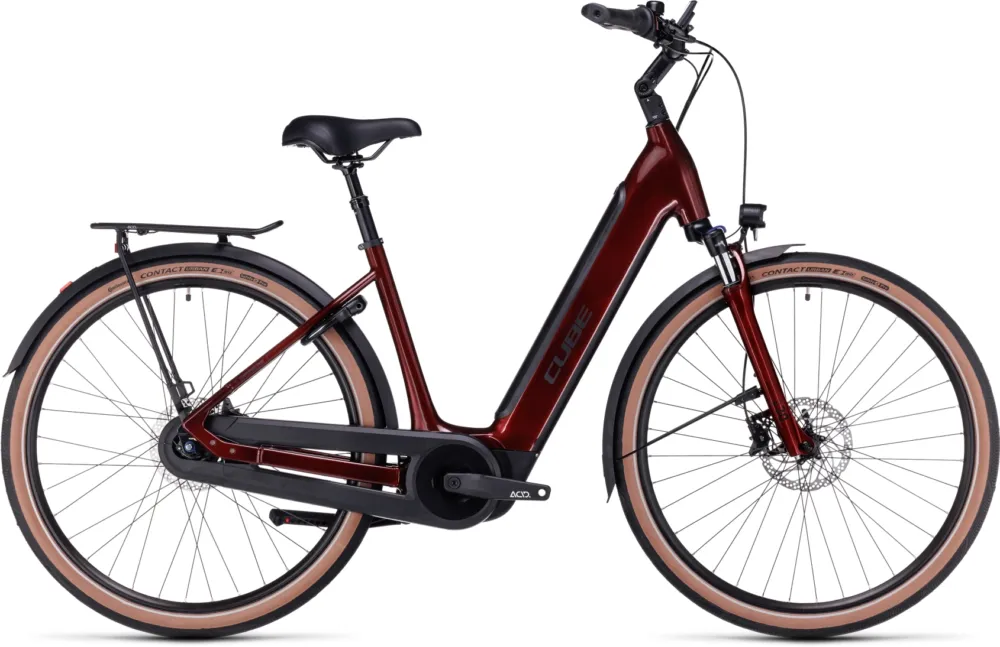 Heißes Angebot Cube Supreme Hybrid Pro 625 - 625 Wh - 28 Zoll - Tiefeinsteiger - red´n´black - Größe 50 CM