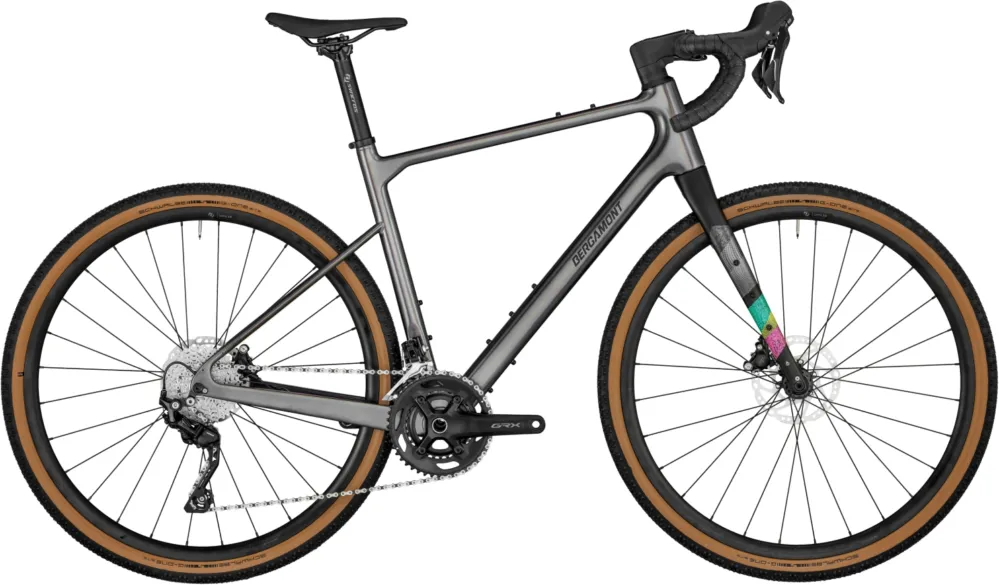 Sonderangebot Bergamont Grandurance Expert - 28 Zoll - Diamant - shiny rainbow silver - Größe 54 CM