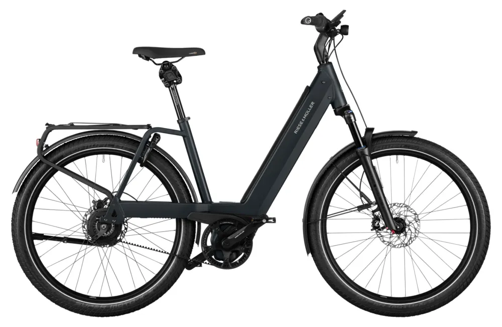 Riese und Müller Nevo4 GT vario - 750 Wh - 27,5 Zoll - Tiefeinsteiger - 2026 - dark grey matt - Größe 51 CM Top-Preis
