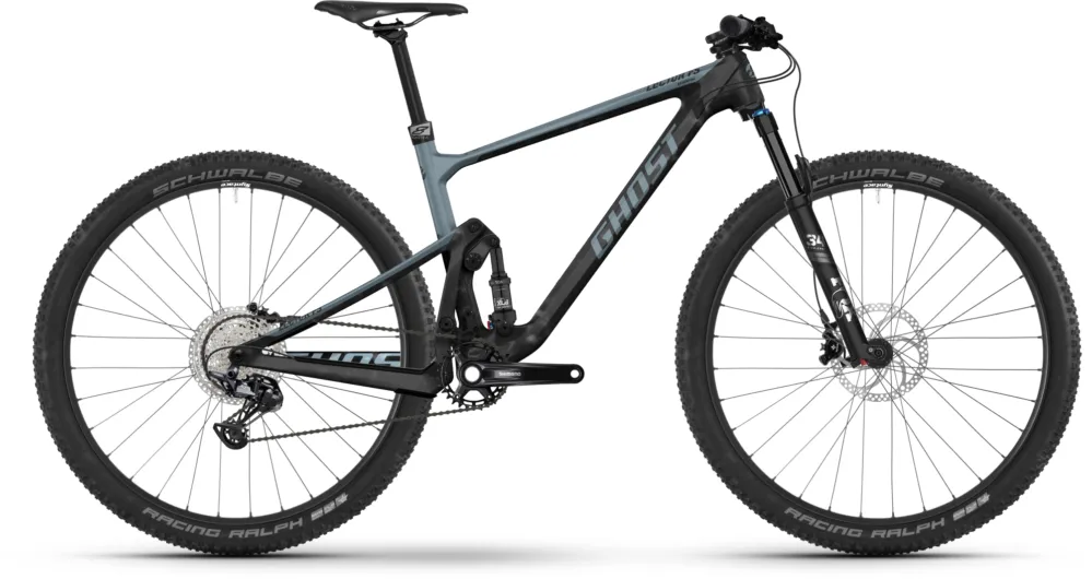 Ghost Lector FS SF Essential - 29 Zoll - Fully - carbon/dark grey - glossy - Größe 46,5 CM Nur Für Kurze Zeit
