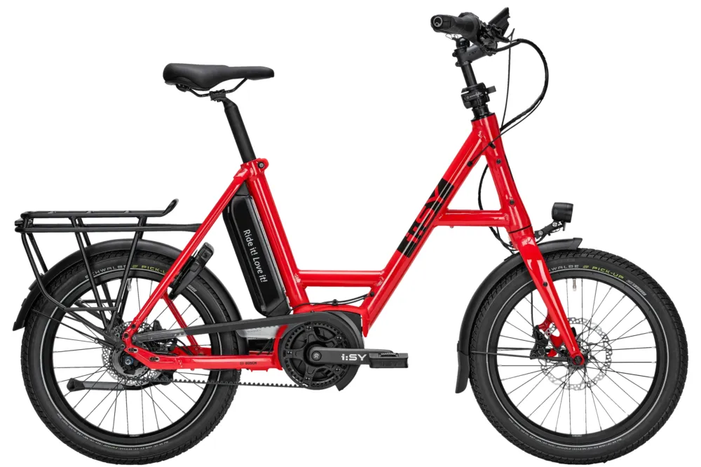 ISY E5 ZR F CX - 545 Wh - 20 Zoll - Compact - berry red, matt - Größe One Size Wochenendangebot