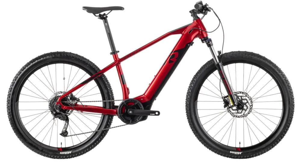 Zertifiziert Raymon HardRay E 4.0 - 500 Wh - 29 Zoll - Diamant - deepred/black - Größe 50 CM