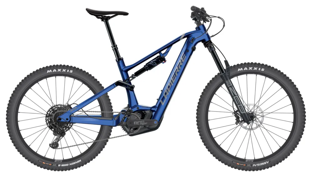 Versand Am Gleichen Tag Lapierre Overvolt AM 7.7 - 750 Wh - 29 - 27,5 Zoll - Fully - Blue - Größe 39 CM