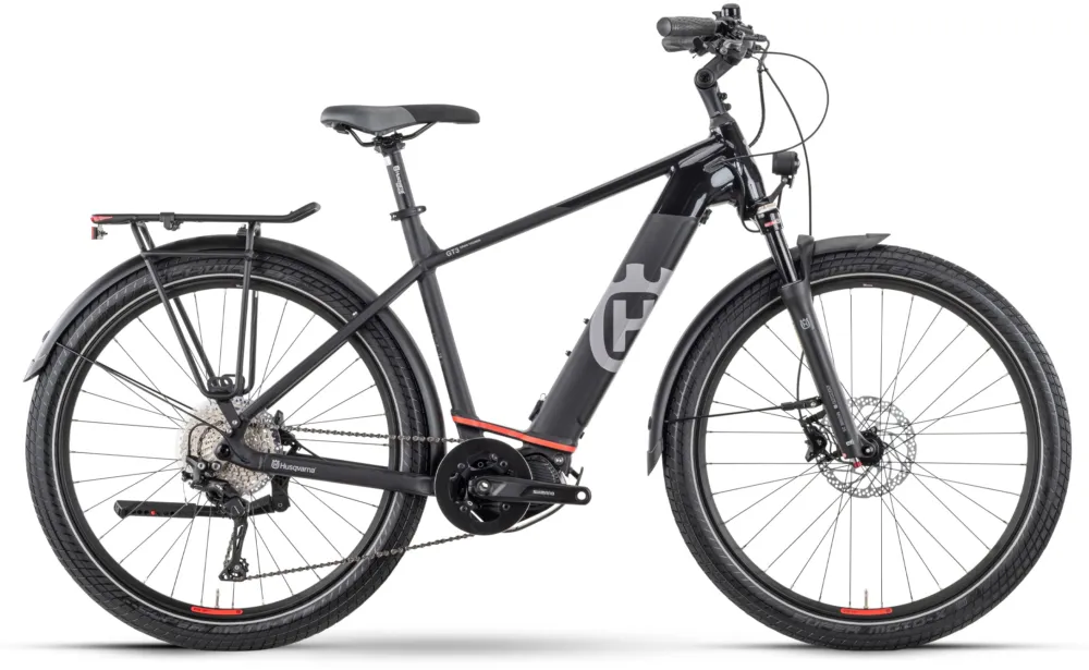 Husqvarna Gran Tourer GT3 - 630 Wh - 27,5 Zoll - Diamant - black - Größe 50 CM Markenprodukt
