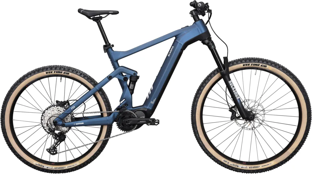 Kettler Scarpia FS 3 - 750 Wh - 29 - 27,5 Zoll - Fully - Dark Blue matt - Größe 44 CM Direktkauf