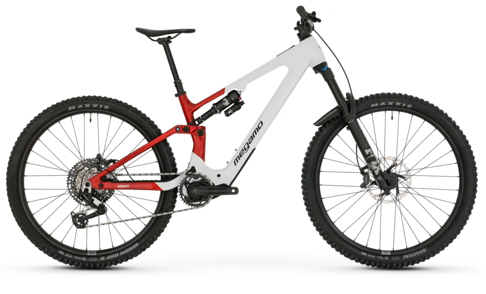 Megamo Reason AL 05 - 800 Wh - 29 Zoll - Fully - white-red - Größe M Bestpreis