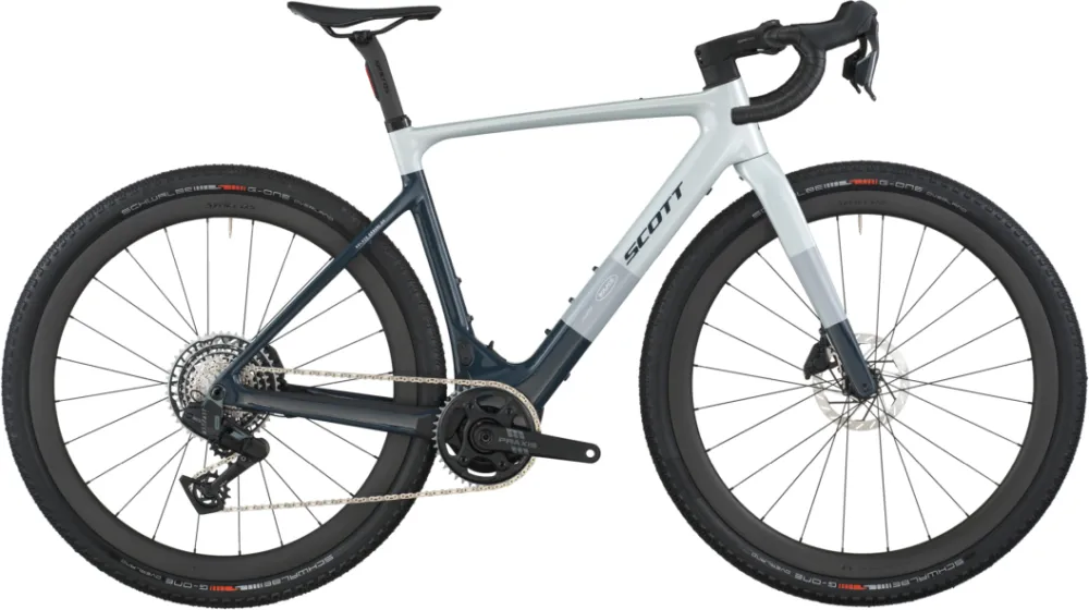 Geprüft Scott Solace Gravel 20 - 360 Wh - 28 Zoll - Diamant - 2026 - squid blue/beluga grey - Größe M