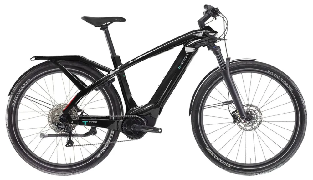 Abverkauf Bianchi E-Omnia T Type - XT - 625 Wh - 29 Zoll - Diamant - BK - Black - Größe MD